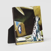 Legerhond Fotoplaat (Voorkant)