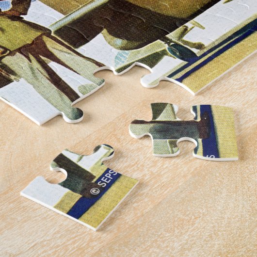 Legerhond Legpuzzel (Zijkant)