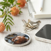 Legerhond Sleutelhanger (Zijkant)