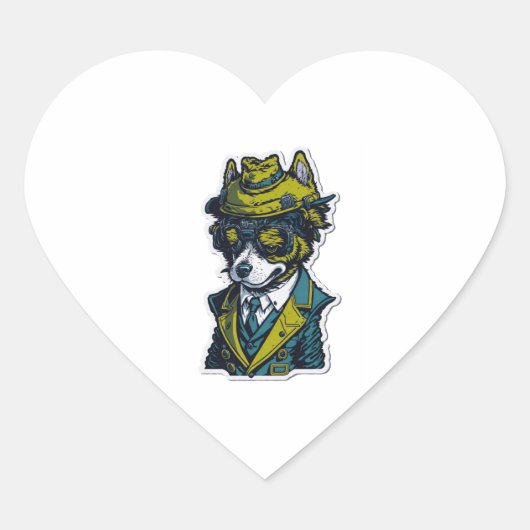 Legerhond Sticker 2 (Voorkant)