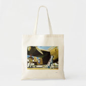 Legerhond Tote Bag (Voorkant)