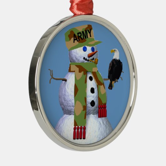 Legerhuis Metalen Ornament (Rechts)