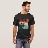 legering sinds 1982, 40 jaar, geboortedag, cadeau t-shirt (Voorkant volledig)