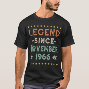 legering sinds november 1966 Mannen van de geboor T-shirt