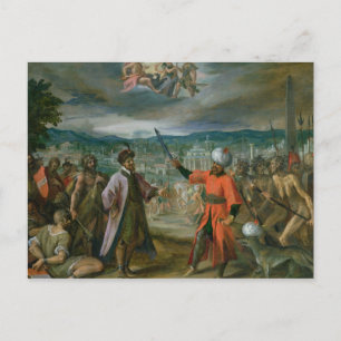 Legering van de Turkse oorlogen Briefkaart