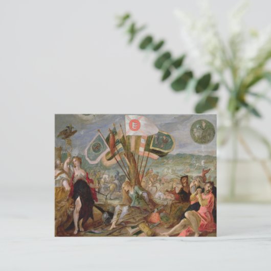 Legering van de Turkse oorlogen Briefkaart (Staand voorkant)