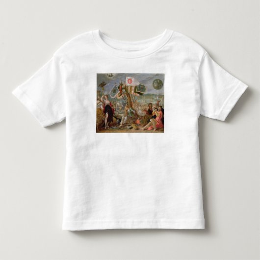 Legering van de Turkse oorlogen Kinder Shirts (Voorkant)