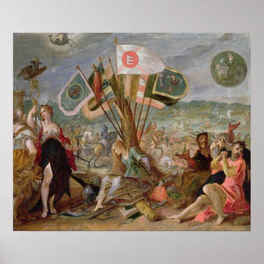 Legering van de Turkse oorlogen Poster (Voorkant)