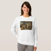 Legering van het bestand tussen de t-shirt (Voorkant volledig)