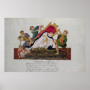 Legering van het omkeren van de troon poster