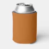 Legeringsoranje (effen kleur) blikjeskoeler (Blikje Achterkant)