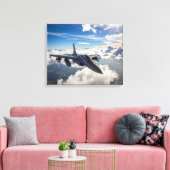 Legerjet Canvas Afdruk (Insitu (Woonkamer))