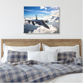 Legerjet Canvas Afdruk (Insitu (Slaapkamer))