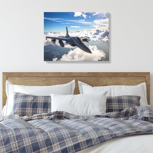 Legerjet Canvas Afdruk (Insitu (Slaapkamer))