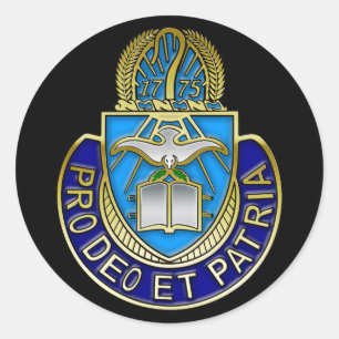 Legerkapelaan Corp Crest Sticker