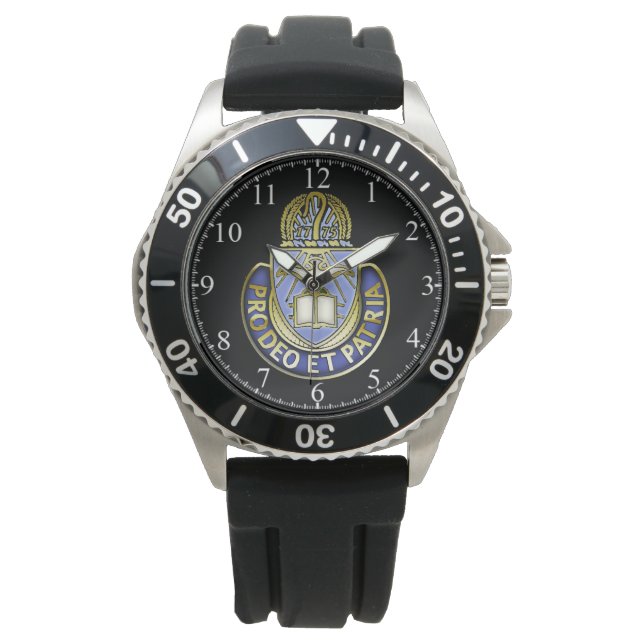 Legerkapelaan Corps Crest Watch Horloge (Voorkant)