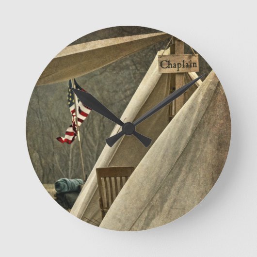 Legerkaper Ronde Klok (Voorkant)