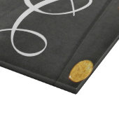 LEGERklasse A Uniform Monogram Glas Snijplank (Hoek)