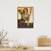  legerkorps WW2 Poster (Keuken)