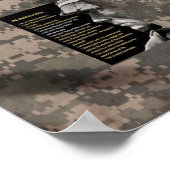 Legerkreet Poster (Hoek)