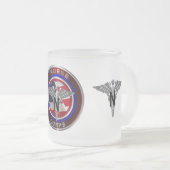 Legerkregel Matglas Koffiemok (Voorkant rechts)