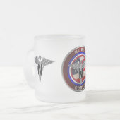 Legerkregel Matglas Koffiemok (Voorkant links)