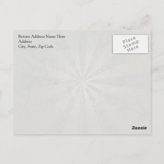 Legerluchtmacht  briefkaart (Achterkant)