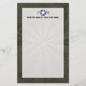 Legerluchtmacht briefpapier (Voorkant)