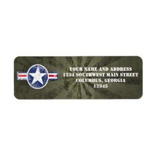 Legerluchtmacht  etiket