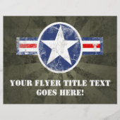 Legerluchtmacht  flyer (Voorkant)