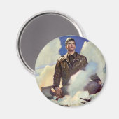 Legerluchtmacht Magneet (Voorkant / Achterkant)