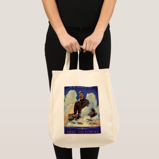 Legerluchtmacht Tote Bag (Voorkant (product))