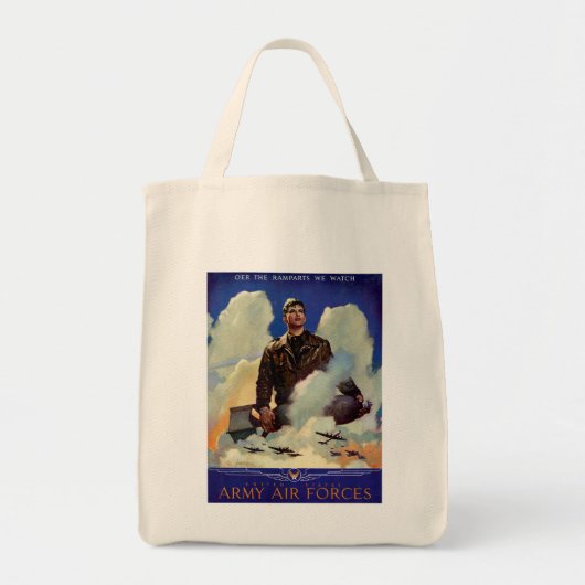 Legerluchtmacht Tote Bag (Voorkant)