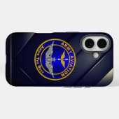 Legerluchtvaart Case-Mate iPhone Case (Achterkant (horizontaal))
