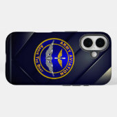 Legerluchtvaart Case-Mate iPhone Case (Achterkant (horizontaal))
