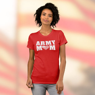 LEGERMAM met Hart en Vlag T-shirt