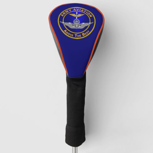 Legermaster Aviatievleugels Golfheadcover (Voorkant)