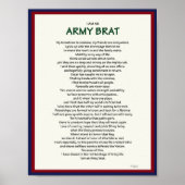 Legermerk 8.5 x 11 poster (Voorkant)