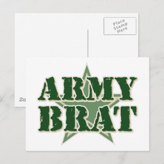 Legermerk Briefkaart (Voorkant / Achterkant)