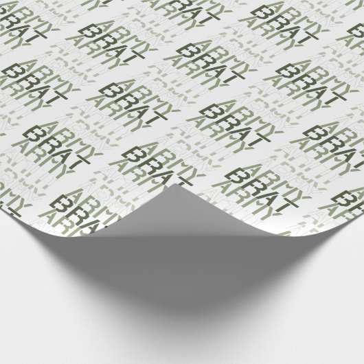 Legermerk Cadeaupapier (Hoek)