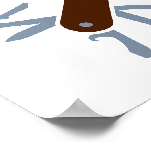 Legermes Poster (Hoek)