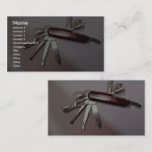 Legermes Visitekaartje (Voorkant / Achterkant)