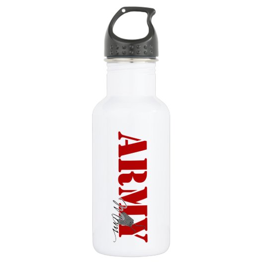 Legermoeder Waterfles (Voorkant)