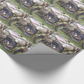 legermotor cadeaupapier (Hoek)