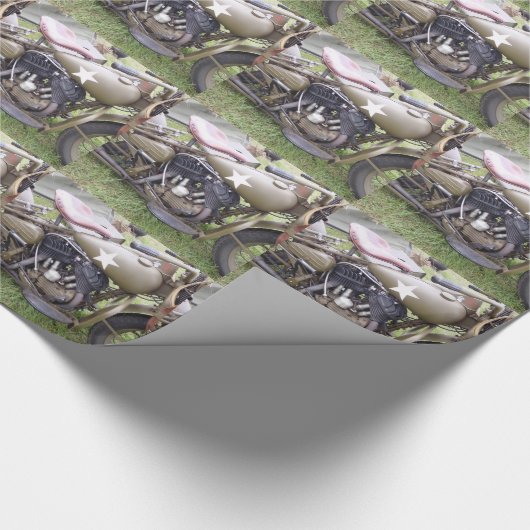  legermotor cadeaupapier (Hoek)