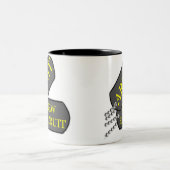 Legernieuwe kappen tweekleurige koffiemok (Center)