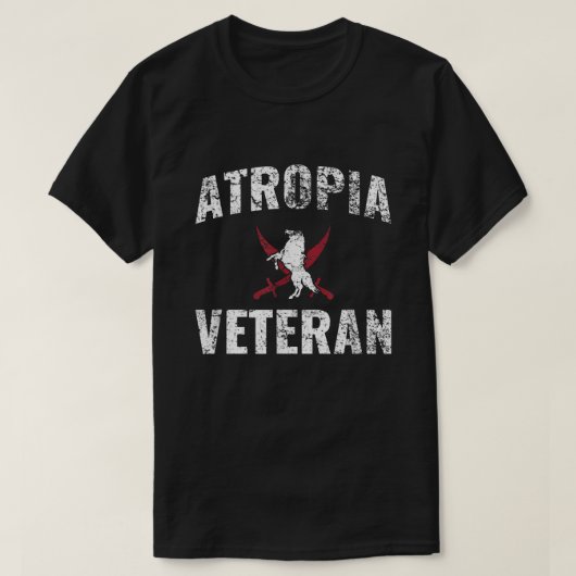 Legeroorlog in de Veteraan van Atropia 20513 T-shirt (Design voorkant)