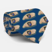 legerparkwachters op partij reünie vets Stropdas (Opgerold)