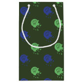 Legerpartij Groen en Blauw Paintball Klein Cadeauzakje (Achterkant)