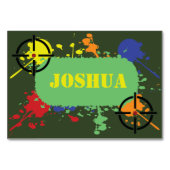 Legerpartij Groene Paintball Kaart (Voorkant)